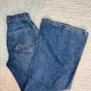 super wide leg streetwear jeans